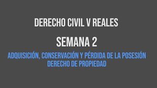 Elementos para mantener la posesi&oacute;n: