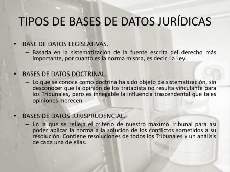 Descubre qué son las bases de datos jurídicas: guía completa Bases de datos doctrinales