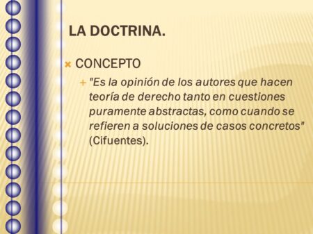 ¿Qué es la doctrina en derecho y por qué es importante? Diferencias clave