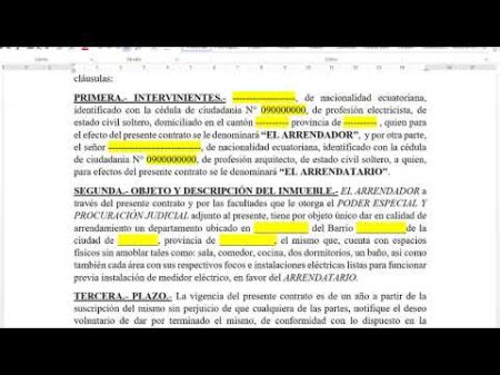 Establece un contrato claro
