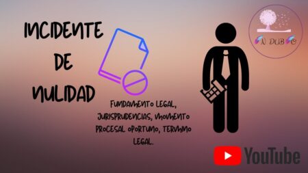Guía rápida: Ejemplo de incidente de nulidad de notificaciones Entendiendo los motivos para plantear la nulidad en diferentes situaciones
