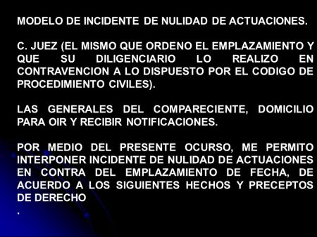 Guía completa sobre el incidente de nulidad de actuaciones: todo lo que debes saber Guía completa sobre el incidente de nulidad de actuaciones: todo lo que debes saber