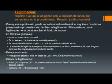 Entendiendo la importancia de la legitimaci&oacute;n en un caso concreto