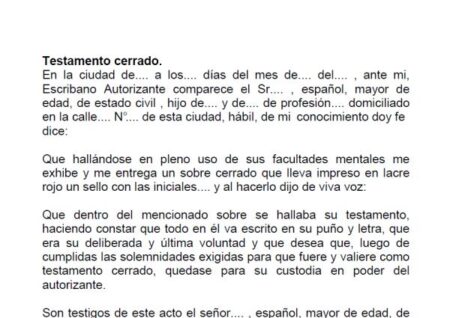 Aprende los pasos para realizar un testamento en vida en Argentina