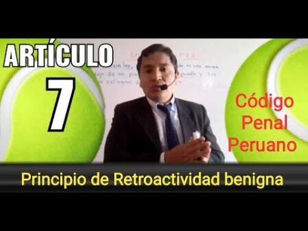Ejemplos de retroactividad benigna